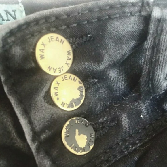 Skinny Black Womens Jean's Size 0 - Picture 4 of 8